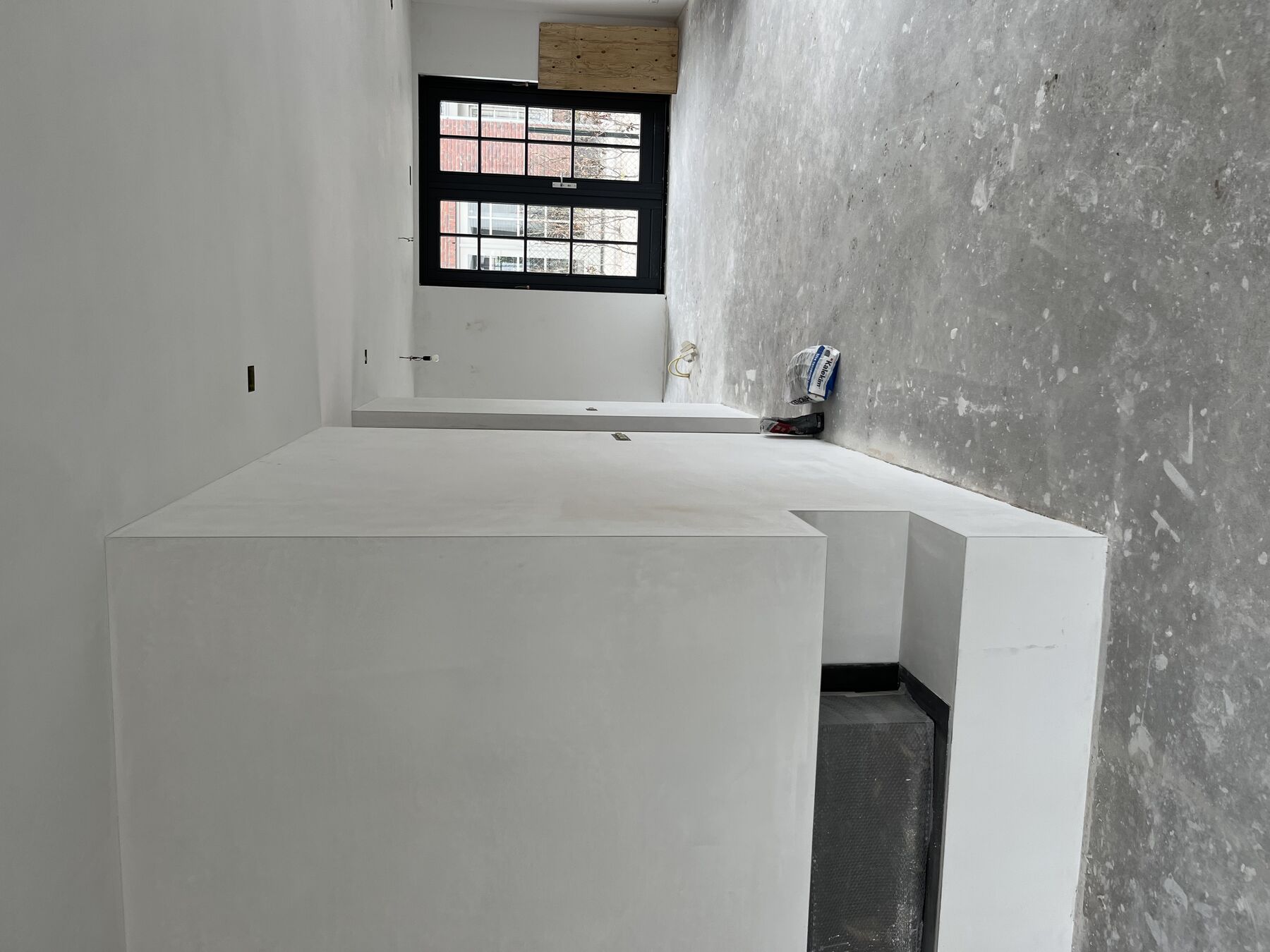 Perfect gestucte woonkamer wanden